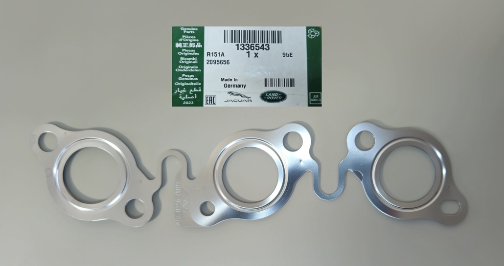 Tesnenie výfukového potrubia Land Rover OEM 1336543 C2S30281