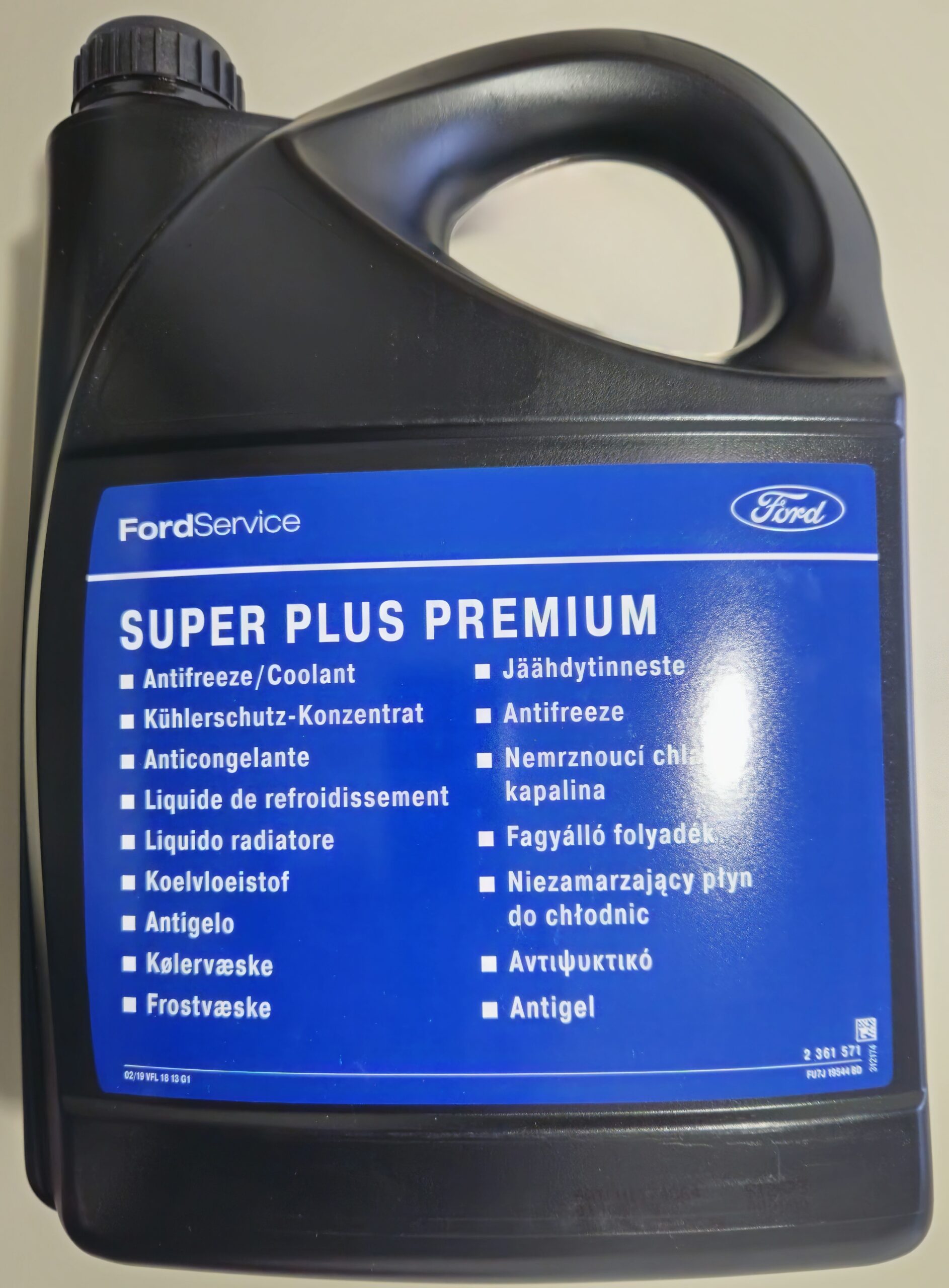 Ford nemrznúca zmes / chladiaca kvapalina Super Plus Premium, 5L – WSSM97B44D
