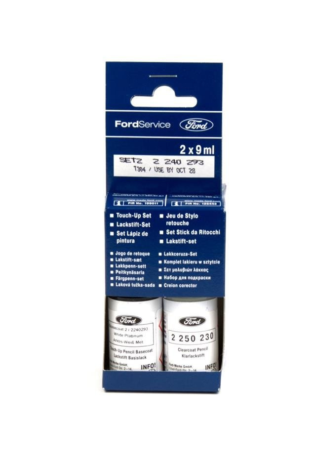 Originálna opravná farba Ford White Platinum