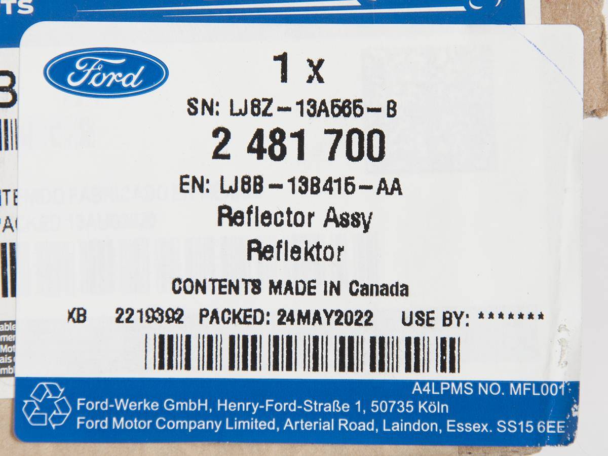 Ľavý zadný odrazový prvok nárazníka Ford Mustang Mach-E - Image 3