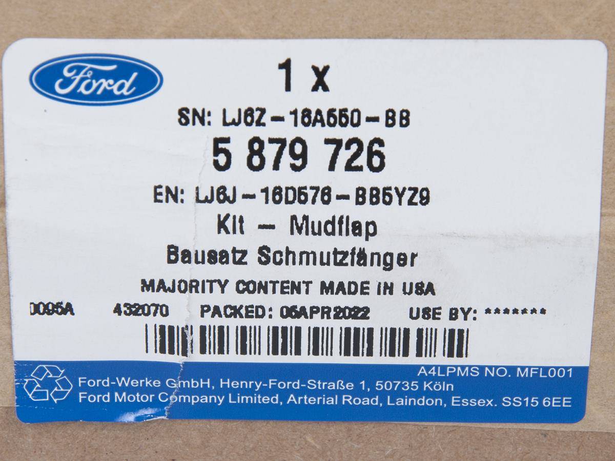 Zadné lapače nečistôt Ford Escape / Kuga 2020+ (set) - Image 3