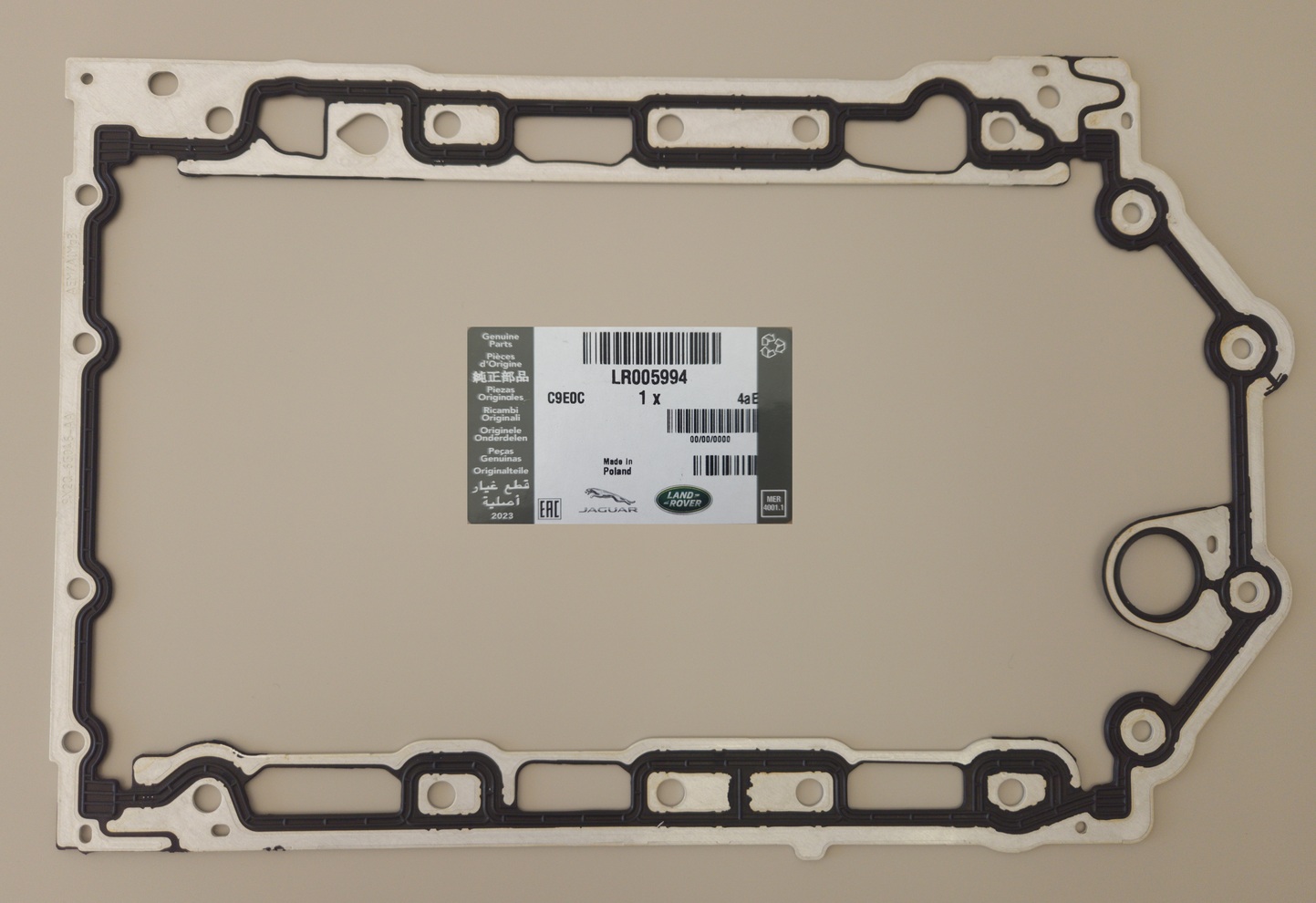 Tesnenie olejovej vane motora Land Rover 2.7-3.0TD OEM LR005994