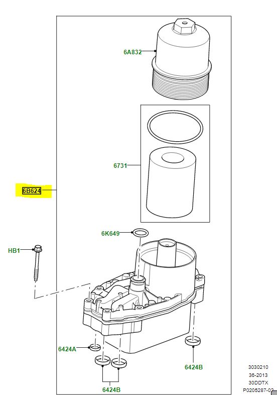 Chladič motorového oleja Gen2 OEM Land Rover LR124259 C2S52808 - Image 14