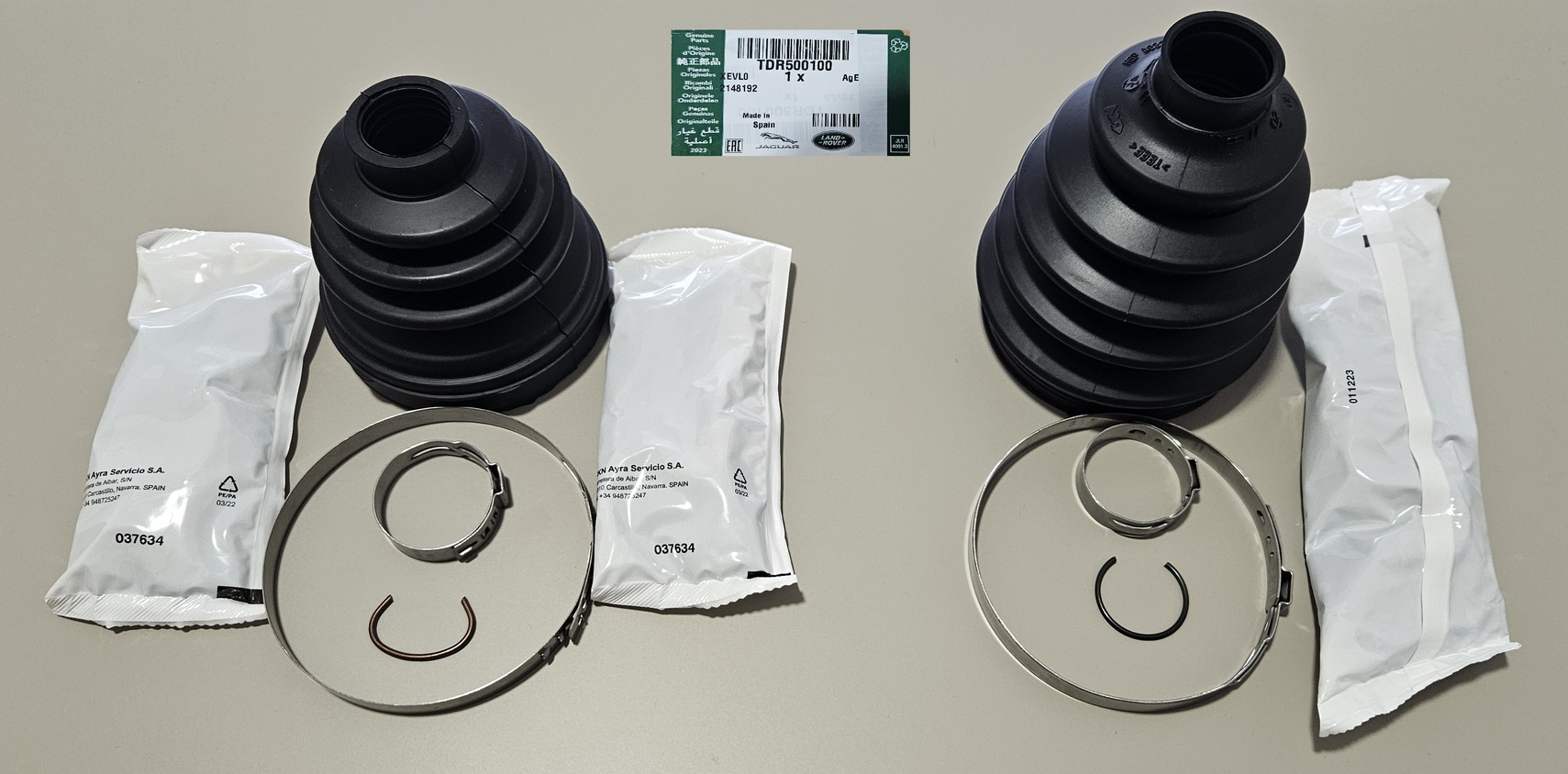 Manžeta homokinetického kĺbu pre motory 2.7L a 3.0L TDV6 OEM TDR500100