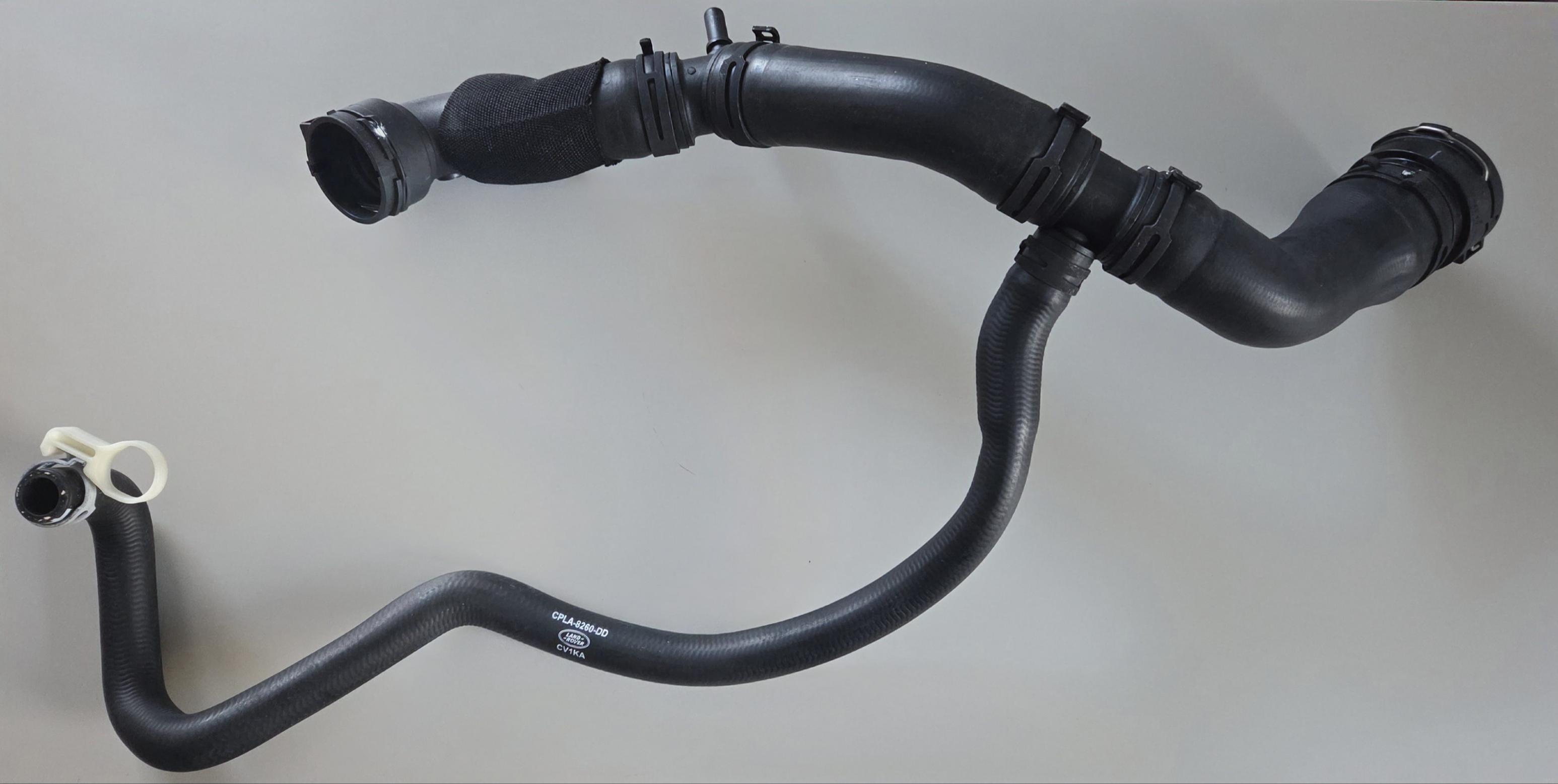 LR080119 - Upper Right Radiator Coolant Hose for Range Rover L405 & Sport L494 4.4 TDV8